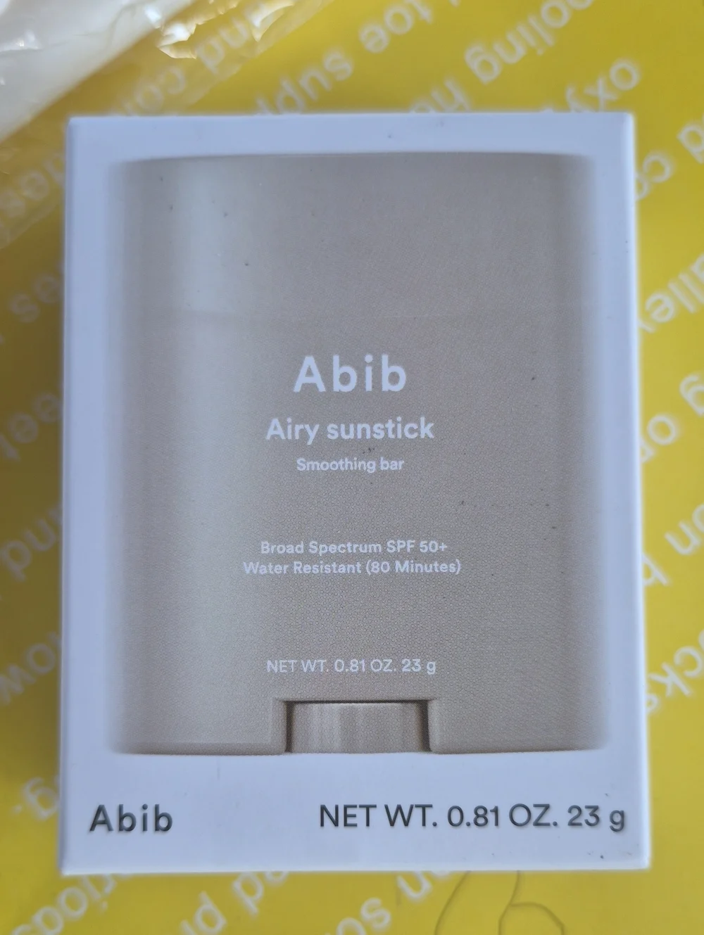 Airy Sunstick SPF 50+ (Beige) Nwt